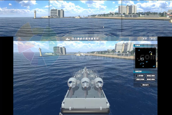 船舶操纵仿真模拟平台-船舶虚拟仿真操纵系统