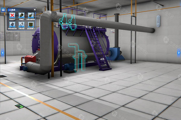 采暖与供热虚拟仿真系统-燃气虚拟仿真实训软件