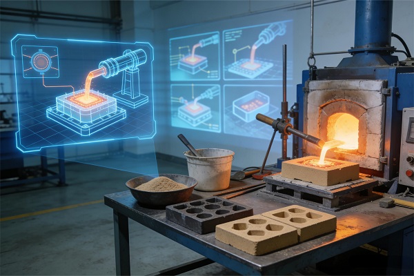 铸造虚拟仿真实训-半实物实训系统建设