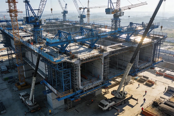 造楼机数字孪生-实景可视化管理平台