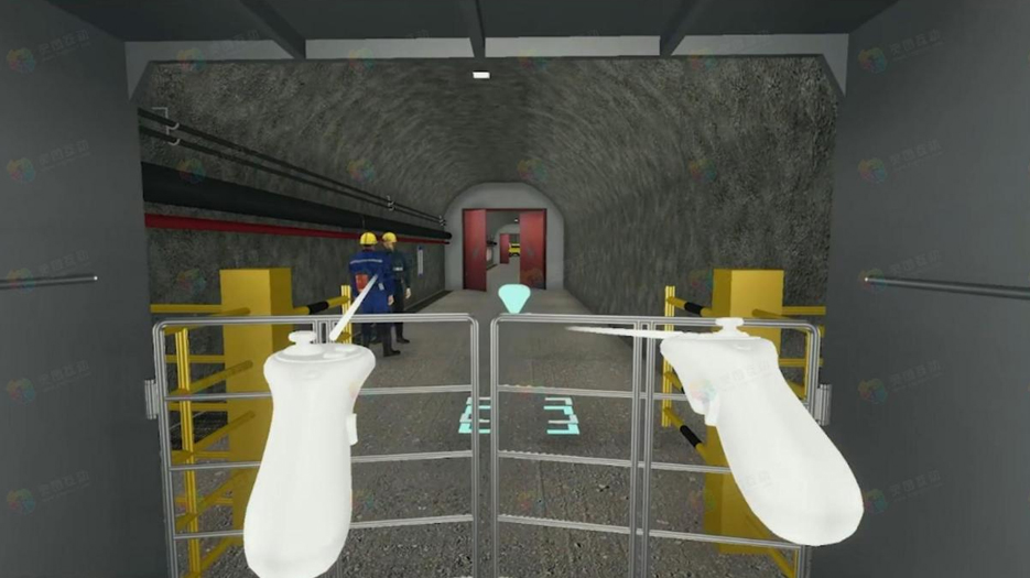 VR 沉浸式井下场景体验