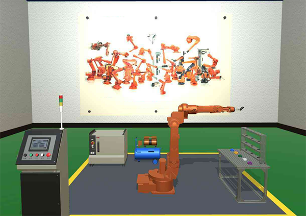 工业机器人虚拟仿真实训室功能介绍