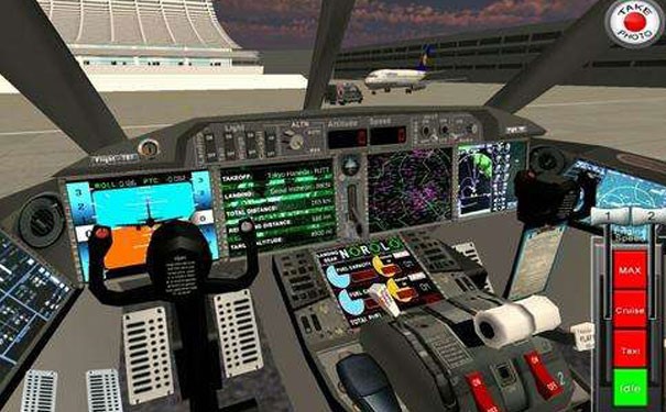 飞机维修虚拟仿真实训系统主仿真座舱