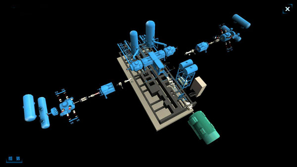 船舶柴油机虚拟维修平台方案的维修演示模块