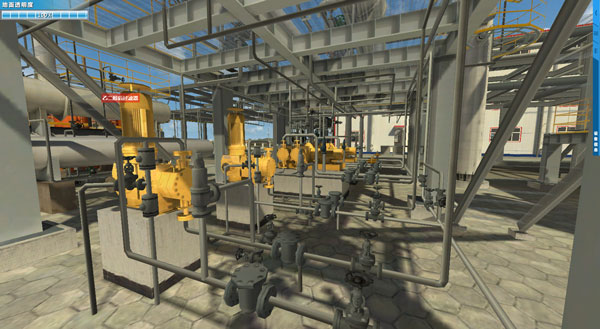 石油勘探开发虚拟仿真实训室教学资源库建设