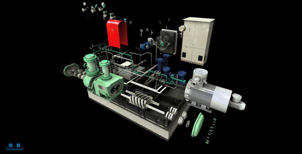 卷烟厂锅炉设备维修虚拟仿真培训系统功能设计