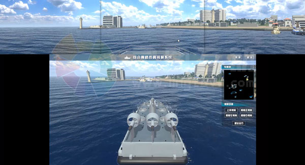 船舶虚拟仿真操纵平台