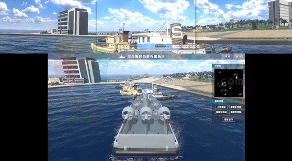 船舶虚拟仿真操纵平台实训内容