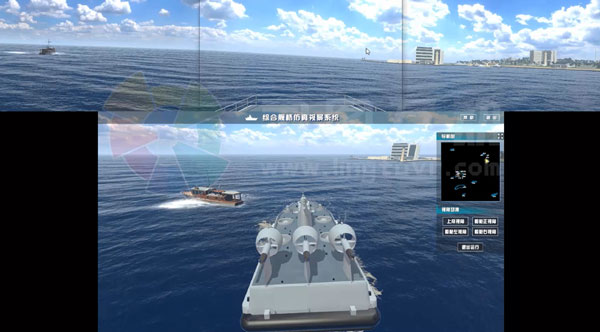 船舶虚拟仿真操纵平台开发