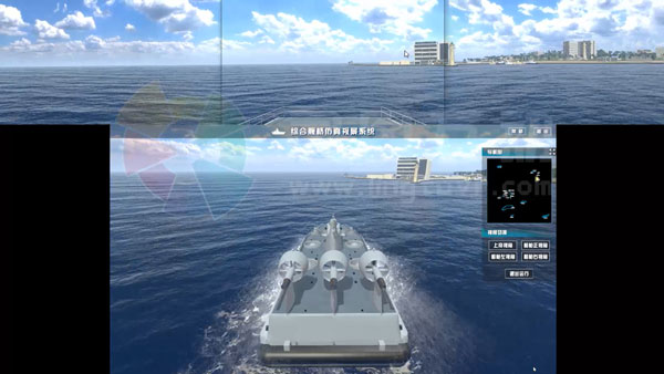 船舶虚拟仿真操纵系统